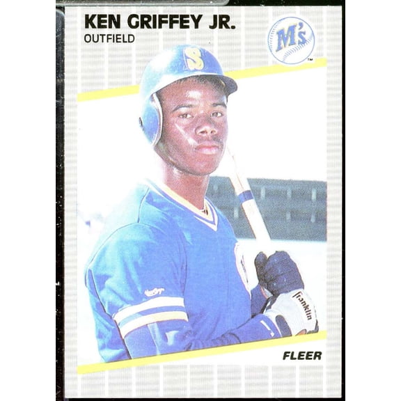 Ken Griffey Jr. Rookie Card 1989 Fleer #548
