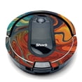 thumbnail image 1 of Skin Decal Wrap Compatible With Shark IQ Robot Sticker Design Lava Water, 1 of 4