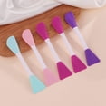 thumbnail image 5 of Soft Silicone for Facial Mud Mask Brush Cosmetic Beauty Tool Double-head Face Brush Applicator for Facial Pore Cleaner B, 5 of 9