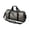 Light Gray, variant on Black PVC Water-Resistant Sports Duffle Bag, Large Capacity Gym and Travel Carryall with Adjustable Shoulder Strap, for Daily Commute and Travelers