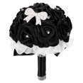 thumbnail image 1 of EeaseMX Bouquet Fake Bouquet nupcial Decoración de bodas Ramo artificial para la novia Matrimonio, 1 of 8