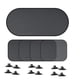thumbnail image 1 of Riwesomey 5 unids/set parasoles para ventana de coche plegables universales con ventosas malla escudo parabrisas pantalla automóvil Ventana automotriz, 1 of 6