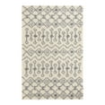 thumbnail image 3 of Unique Loom Moroccan Trellis Shag Collection Area Rug - Meknes (5' 3" x 8' Rectangle Ivory/Gray), 3 of 6