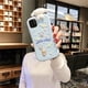 thumbnail image 1 of Sanrio-funda de silicona suave para teléfono móvil, carcasa con cordón de muñeca de dibujos animados en 3D para iPhone 13, 12, 11 Pro Max, XR, XS MAX, 8, X, 7 Fivean unisex, 1 of 2