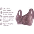 thumbnail image 3 of Stylist Bra For Seniors Front Closure,cotton Front Closure Bra,wide Shoulder Straps Cotton Front Closure Bra, 3 of 5