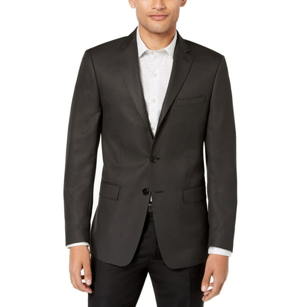 Michael Kors Suits & Suit Separates - Mens Blazer Charcoal 46R Slim-Fit ...