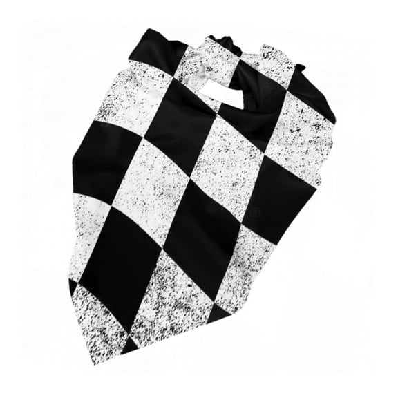 Checkered Flag Dog Bandanas Triangle Dog Scarfs For Small Medium Large Dogs And Cats