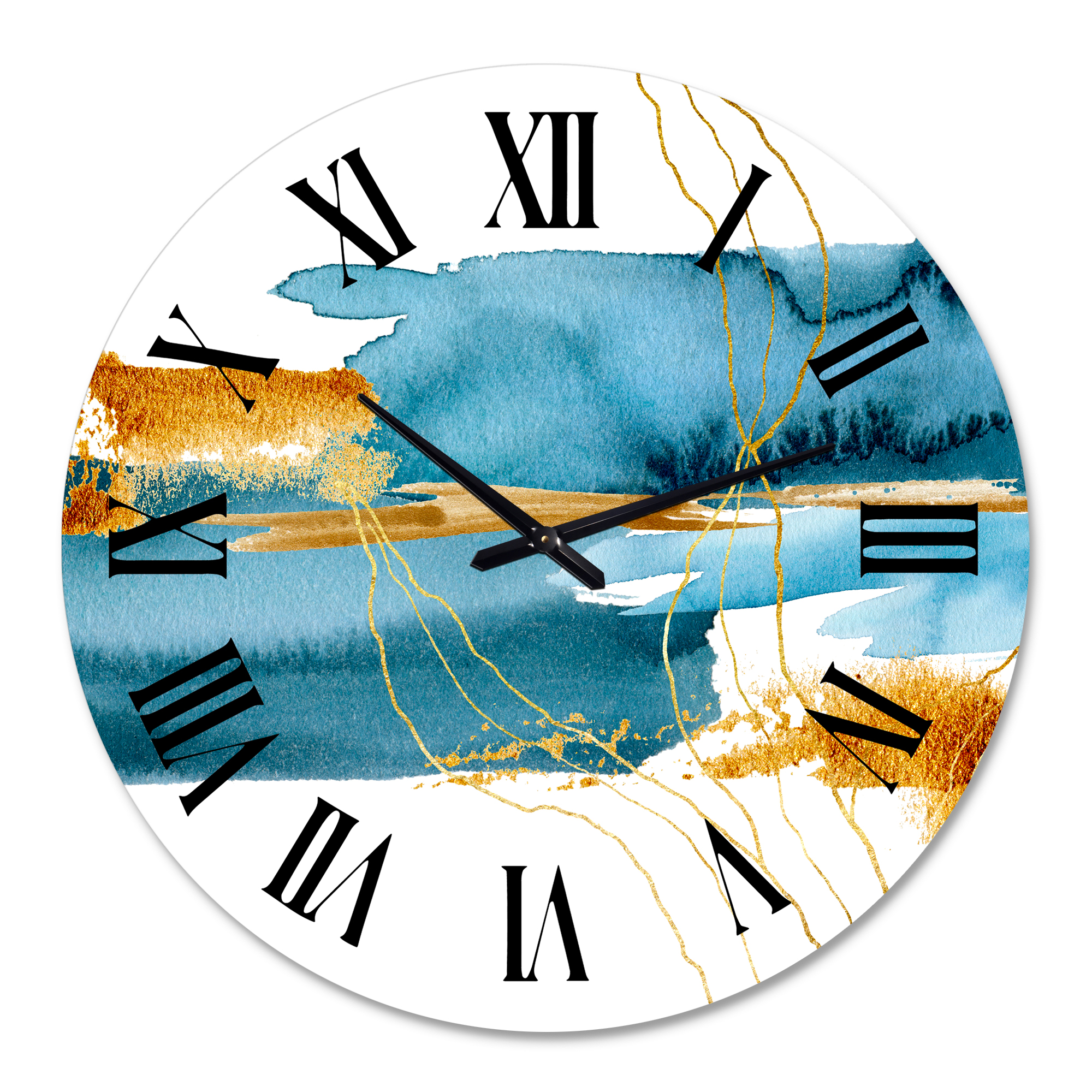 Designart 1 in Quartz Modern/Contemporary Wall Clock