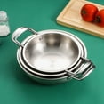 Dainzusyful Dinnerware Sets Kitchen Gadgets Stainless Steel Dutch Oven ...