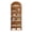 White Brown, variant on Fnova 78" Bookshelf, Farmhouse Tall 8-Tier Arched Bookcase, Wood Display Shelf Book Shelf Organizer for Living Room, Bedroom, Entryway