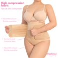 thumbnail image 4 of MOTHERFIT Faja Post Parto y Post Ces&aacute;rea - Faja Postparto Banda El&aacute;stica Fajas para Mujer Moldeadora Tela de Compresi&oacute;n Suave Fajas Postparto Cesarea Ayuda a Recuperar, 4 of 7