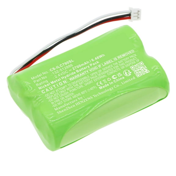 Replacement Battery for ILCO 79 Lock,132-512886,2700mAh