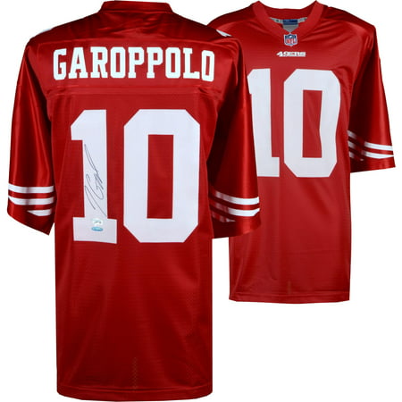 Jimmy Garoppolo San Francisco 49ers Autographed Red NFL Pro-Line Jersey - Fanatics Authentic