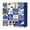 Blue, variant on Dusknt Graduation Gift Box, Countdown Gift Box, Diy Gift Packaging, 16‑Day Fillable Empty Diy Graduation Countdown Paper Box High Sch00l College Graduate Gifting Box for Him and Her, Blue