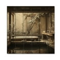 thumbnail image 3 of Designart "Japon Art Bathroom Ceremony IV" Bath & Laundry Print on Natural Pine Wood, 3 of 5