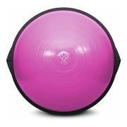 Bosu Home Multi Functional Workout Balance Strength Trainer Gym Ball, Pink