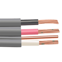 175' 8/3 UF-B Wire Copper Underground Feeder Cable With Ground Gray 600V