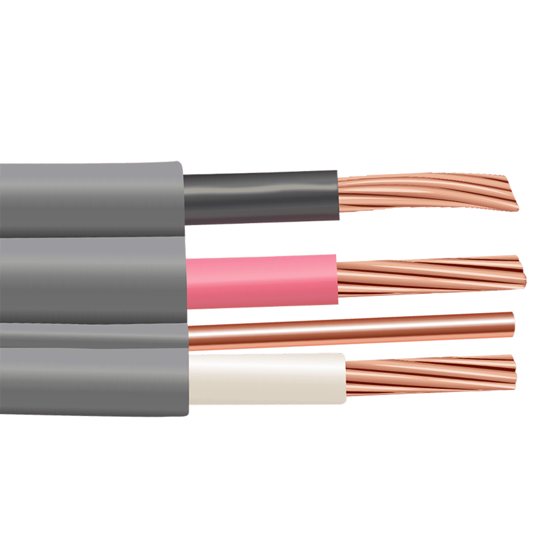 Nassau 250 12 3 UF B Wire With Ground Copper Underground Feeder Cable 