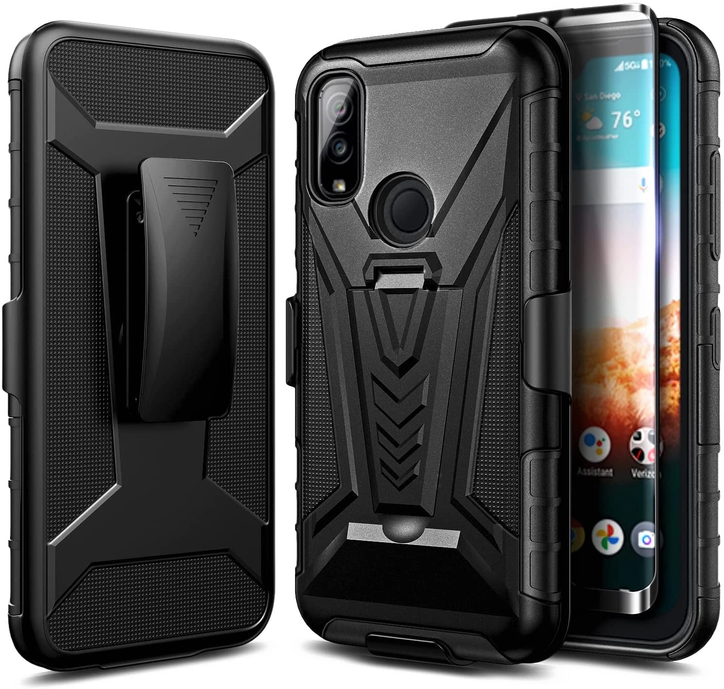 Jiajihua Custodia Compatibile Con OnePlus Nord N200 5G Custodia - Foto 11