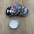 thumbnail image 3 of Queilt 4 x 60mm ABS Plastic 3D Hub Covers Center Caps Car Wheel Hubcaps Rim Hub Covers Universal, 3 of 4