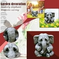 thumbnail image 2 of Creative Simulation Elephant Garden Decoration Courtyard Balcony Statue Ornament, 2 of 6