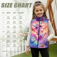 thumbnail image 7 of Pzuqiu Dragon Kid Outerwear Vest Size 4 Fashion Zipper Winter Sleeveless Jacket with Pockets Stand Collar Warm Vests for Kids Polyester Toddler Girl Clothes for Daily Life, 7 of 7