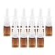 thumbnail image 1 of 2x10 Uds. Botellas de plástico vacías rellenables para espray Nasal, viales de niebla fina, 10ml, ámbar 4 piezas, 1 of 7