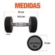 thumbnail image 5 of Mancuernas Redondas Altera Altera PAR-MBN De Acero Y Forro de Neopreno 10 Lb 2 Pz, 5 of 6