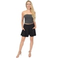 thumbnail image 2 of Stretch Is Comfort Women's Flowy Skort Wide Leg Shorts with Pockets | Adult Small- 5x, 2 of 5