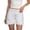 White, variant on Women's High Waisted Denim Shorts with Patch Pockets Casual
