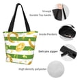 thumbnail image 6 of Fotbe Watercolor St Patrick Day Pattern Beach Tote,Shoulder Handbag,Spacious Tote Bag,Lightweight Travel Bag,Versatile Shopping Bag, 6 of 9