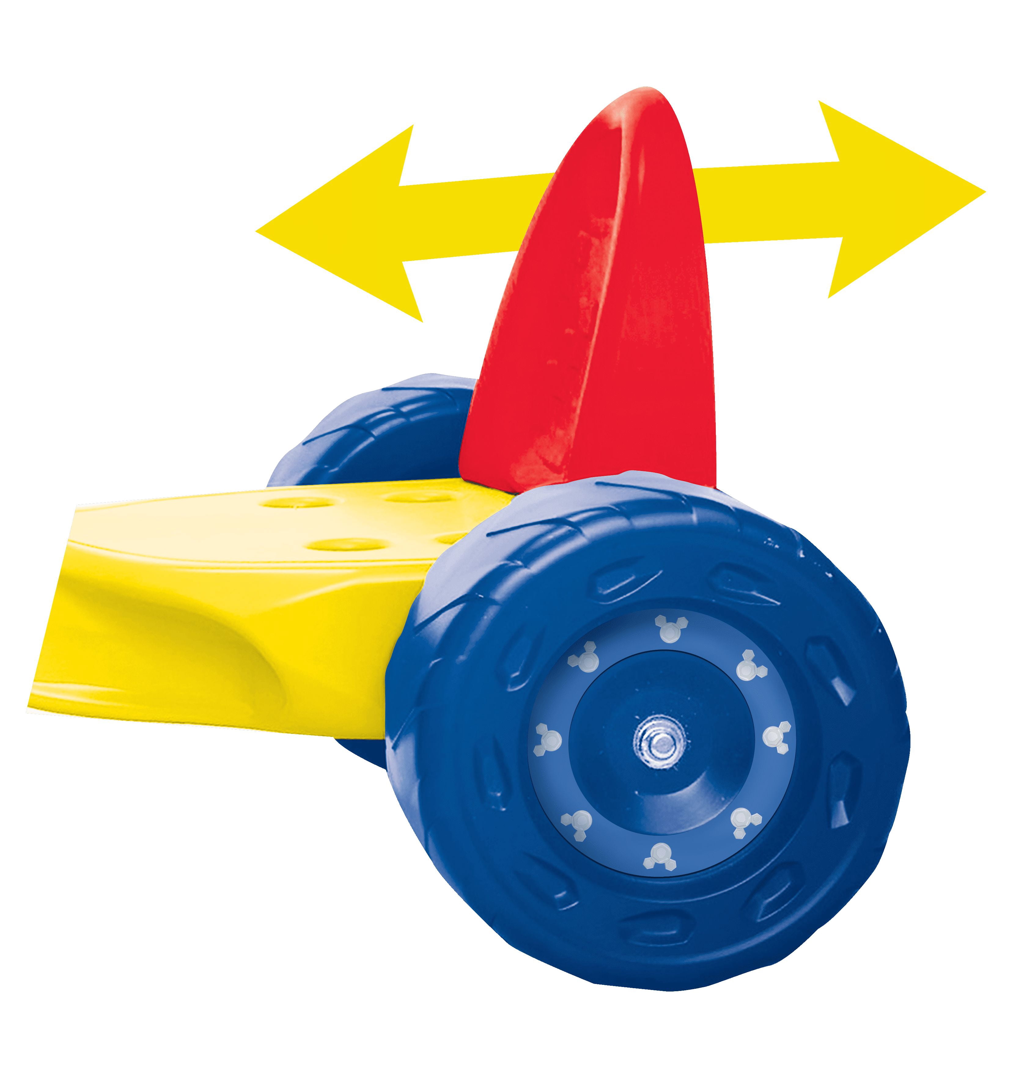 Fly Wheels Mickey Mouse Tricycle with 15 inch Front Wheel with Light Child Age 3 to 7 Years