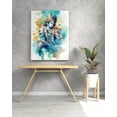thumbnail image 4 of Rivaaz Craft Radha Krishna Wall Painting for Wall Decoration Canvas Wall Painting for Home Decor, Living Room, Bedroom, Office Hotel (22x34 inch CH-KR11), 4 of 4