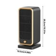 thumbnail image 3 of iju7gthy Portable Battery Operated Heater Home Desktop Heater Quick Heat Heater Dormitory Portable Head Heater, 3 of 8