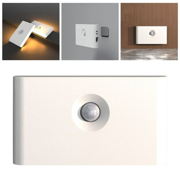 Boreal Craft Smart Motion Sensor Night Light For Bedroom Closet Corridor Auto On Off With Light Control Eye Caring Nighttime Kids Lamps Lamp without Electricity Projector for Bedroom Sky Lights for