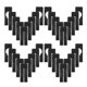 thumbnail image 1 of Practical Clothes Dividers Plastic Hangers Dividers Organizing Clothes Home Organization Black 30Pcs, 1 of 5