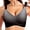【Gradient】-Gray, variant on MINTREUS Womens Wireless Comfortable Bra Supportive No Underwire Bras Honeycomb Breathable Cup Push Up Bra Sports Bras