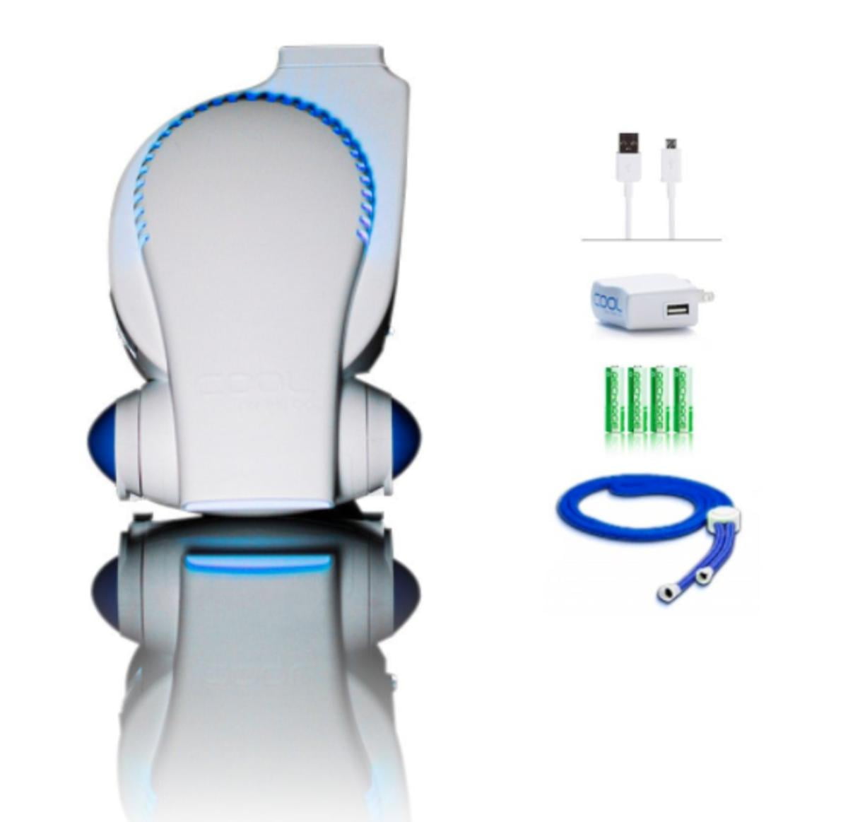 Cool On the Go Personal Cooling Fan with Rechargeable Batteries