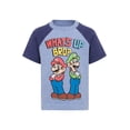 thumbnail image 2 of SUPER MARIO Nintendo Mario Luigi Bowser Toddler Boys 3 Pack T-Shirts Infant to Toddler, 2 of 5