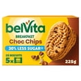 thumbnail image 3 of Belvita 30% Less Sugar Chocolate Chips Breakfast Biscuits 5 x 45g, British Import (Pack of 2), 3 of 3