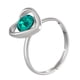 thumbnail image 5 of Fiudx Conjunto de Joyas de Amor, Elegante Collar y Pulsera de Cristal, Pendientes Impresionantes para Mujer, Ligeros y Cómodos de Llevar, Perfectos para Regalar En San Valentín, Una Opción Romántica., 5 of 5