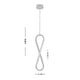 thumbnail image 5 of Lámpara Candil Colgante LED Elemento Luxica Lighting Dorado, 5 of 5