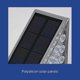 thumbnail image 5 of Solar Stair Lights Outdoor, 13 LED Solar Step Lights IP68 Waterproof High Brightness for Fence, Wall, Garden, Backyard, Driveway, Walkway Decoration, 5 of 5