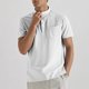 thumbnail image 1 of pstuiky camiseta de hombre, Camisas de manga corta con cuello redondo y botones sueltos informales de color liso para hombre ropa de hombre s, 1 of 6