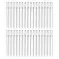 thumbnail image 1 of Unique Bargains 60Pcs Large Eye Needles 2.2' Stitching Needle Hand Sewing Embroidery Needle for Leather Cross Stitch, 1 of 5