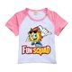thumbnail image 1 of Venta al por mayor de ropa de juego Kawaii Fun Squad, conjunto de camisas de verano para niños, camisetas de algodón, camisetas de dibujos animados, trajes deportivos para niñas pequeñas zhangmenya LED, 1 of 2