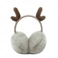 thumbnail image 2 of Cache-oreilles Mignons Mode Extérieur Hiver Chaud Doux Oreillette Réglable Bandeau pour Femmes Filles, 2 of 8