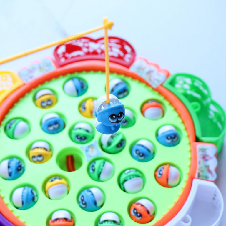 1 Set High Quality Electrical musical fishing toy with 15 fishes baby  preschool game toy for kids pretend play fun Random Color - AliExpress