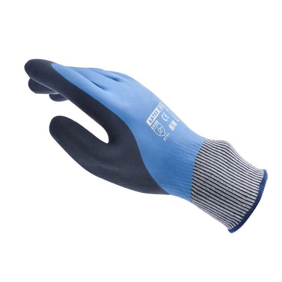 For Wonder Grip Thermo Plus Coldproof Work Gloves Double Layer Latex Coated Protection Gardening Fishing Working Gloves