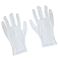 thumbnail image 2 of SENSETH 6 pairs Lengthen Cotton Gloves Cotton Healthy Gloves for Industrial Factory Electronics Ceremonial Ocasions (White), 2 of 7